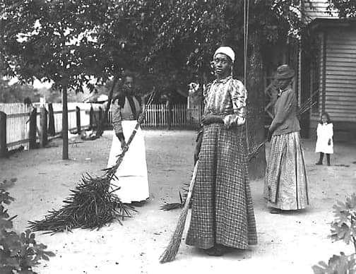 black-women-sweep-yard1, Women’s History Month 2009: Black women still fighting workplace racism, World News & Views 