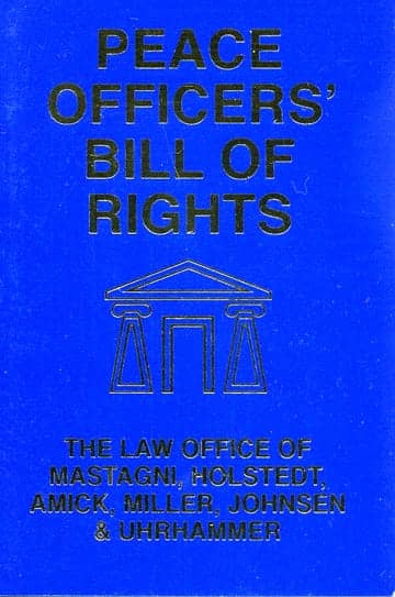 peace-officers-bill-of-rights, If you want peace, fight for justice, Local News & Views 
