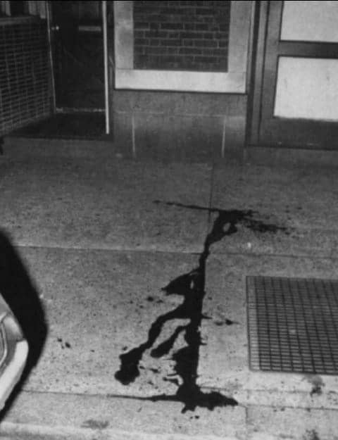 mumia-crime-scene-photo-clean-trickle-of-blood-no-splatter-by-philadelphiapd1, Color of law: Photos bolster claims of Mumia’s innocence and unfair trial, World News & Views 
