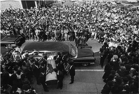 George-Jackson-funeral-0971-by-Stephen-Shames, Black August, News & Views 