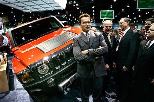 Gov.-Schwarzenegger-hybrid-Hummer-0409, The California Foreclosure Prevention Fraud of 2009, News & Views 