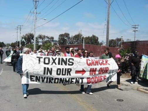 Children in Bayview Hunters Point, who suffer the most from environmental 