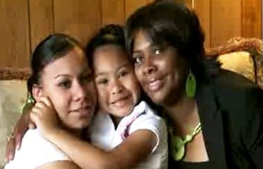 Oscar-Grants-fiancee-Sophina-daughter-Tatiana-mother-Wanda-in-family-tribute-video-072109-by-Indybay, A video tribute to Oscar Grant from his family, Local News & Views 