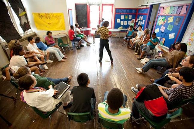 NOLA-Rethinkers-daily-circle-0709-by-Colin-Lenton1, Dignity in schools: an unexcused absence, Culture Currents 