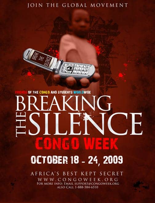Congo-Week-20091, Wanda’s Picks Update for Oct. 16, Culture Currents 