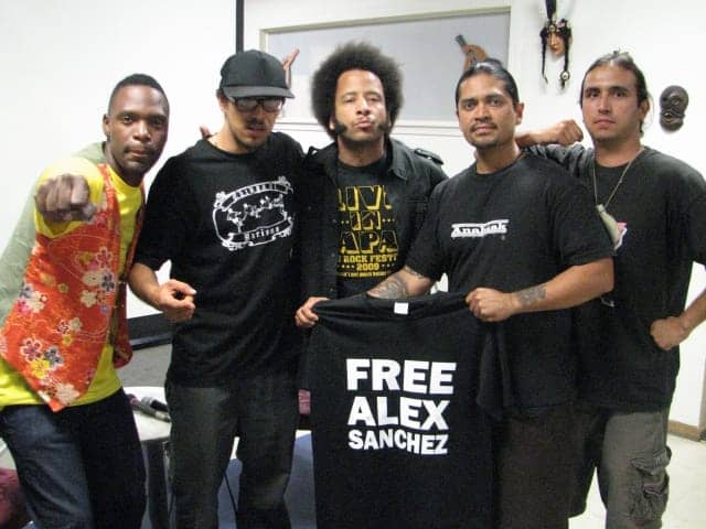 M1-Boots-Brown-Berets-at-Barrios-Unidos-Santa-Cruz-092809-by-Sandino1, M1 of Dead Prez with Boots Riley at Santa Cruz Barrios Unidos, Radio & Audio 