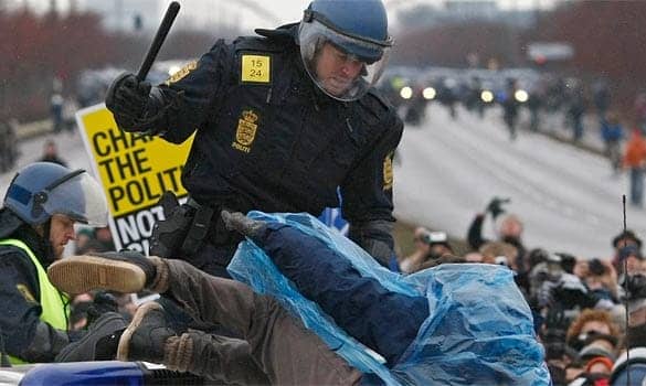 COP-15-cop-beats-protester-outside-Bella-Ctr-121809-by-Christian-Charisius-Reuters, Evo speaks for me!, World News & Views 