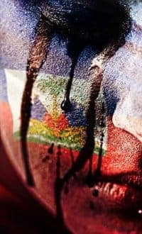 Haitian-tears-painted-face, How to show your solidarity with heroic Haiti: resources, where to send donations, World News & Views 