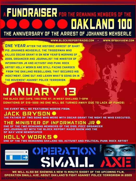Oakland-100-0110-web, Demand justice for Oscar Grant and the last two of the Oakland 100, News & Views 