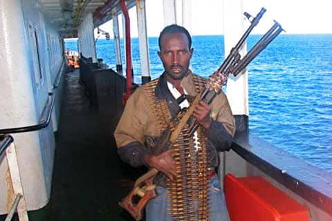 Somali-pirate-courtesy-of-Aporrea.org_, Somali ‘pirates’ support Haiti, World News & Views 