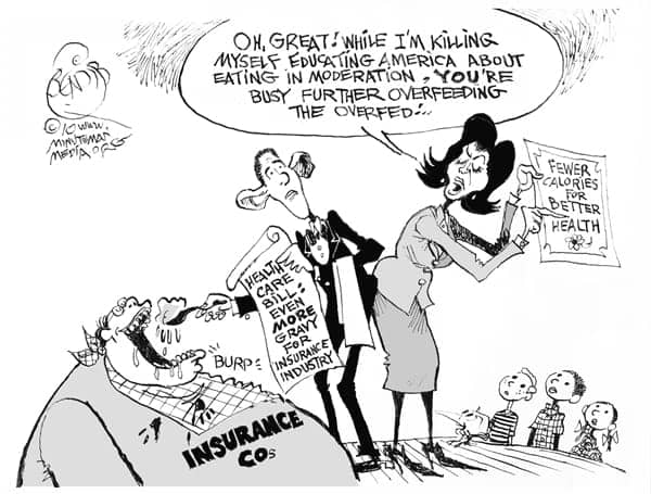 Bendib-cartoon-Michelle-020810, Time for a U.S. revolution: 15 reasons, News & Views 