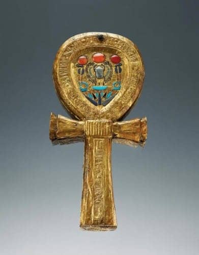 King-Tut-exhibit-mirror-case-in-shape-of-ankh1, Wanda’s Picks for April, Culture Currents 