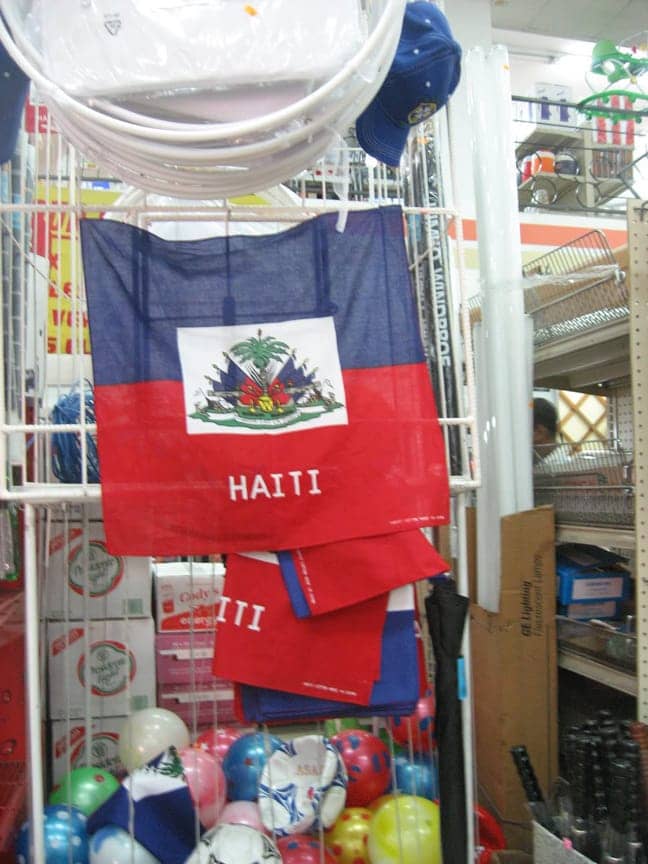 Haiti-earthquake-store-flags-for-sale-0410-by-Wanda, Haiti Awareness Day and Celebration Tuesday, May 18, Culture Currents 
