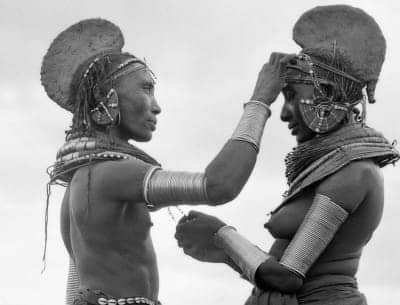 Northern-Kenya-Rendille-preparing-for-ceremony-1970-by-Mirella-Ricciardi, Culture clash!, Local News & Views 