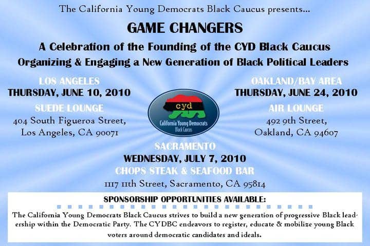 California-Young-Democrats-Black-Caucus-Game-Changers-events-0610, African-American game changers and the California Democratic Party: Call to action, News & Views 