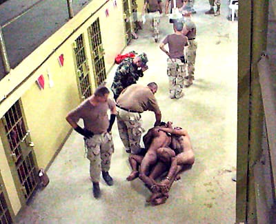 abu-ghraib-guards-naked-prisoners, It’s time to expose the sexual abuse of inmates by prison employees: Reports from Angola and Ely, Behind Enemy Lines 