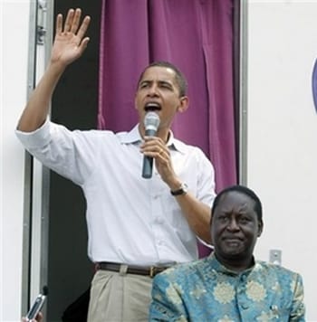 barack-obama-raila-odinga-2006, Malcolm X, Barack Obama and Oginga Odinga, World News & Views 