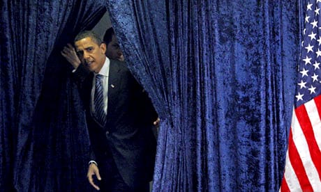 barack-obama-steps-out-from-behind-curtain-by-jim-young-reuters1, Obama camp ‘prepared to talk to Hamas’, World News & Views 