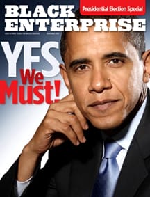 black-enterprise-nov-08-cover, No more excuses, World News & Views 