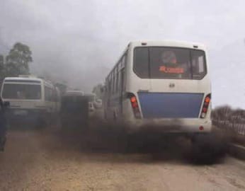 diesel-pollution-tour-buses, Cancerous air: Born under a bad sky, Local News & Views 