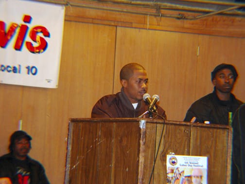 jr-speaks-at-ilwu-black-history-rally-021409-by-dave-id-indybay, DA moving ahead with charges in BART shooting protests, Local News & Views 