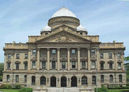 In Pennsylvania's Luzerne County, there are nine judges of the Court of 