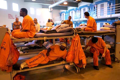 prison-overcrowding-lancaster-2008-by-spencer-weiner-ap, Bill to propel $12 billion prison construction project sent to governor with budget package, Abolition Now! 
