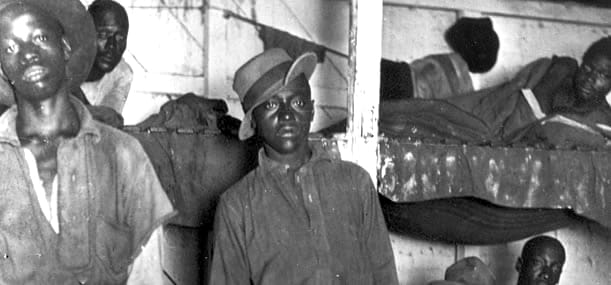 youth-in-georgia-forced-labor-camp-c-1932-by-john-spivak-bunks1, ‘Slavery by Another Name’: the re-enslavement of Blacks from the Civil War to World War II, Culture Currents 